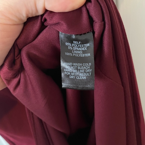 Lulu’s Enchanting Romantic Burgundy Off-the-Shoulder Maxi Dress - Picture 7 of 7